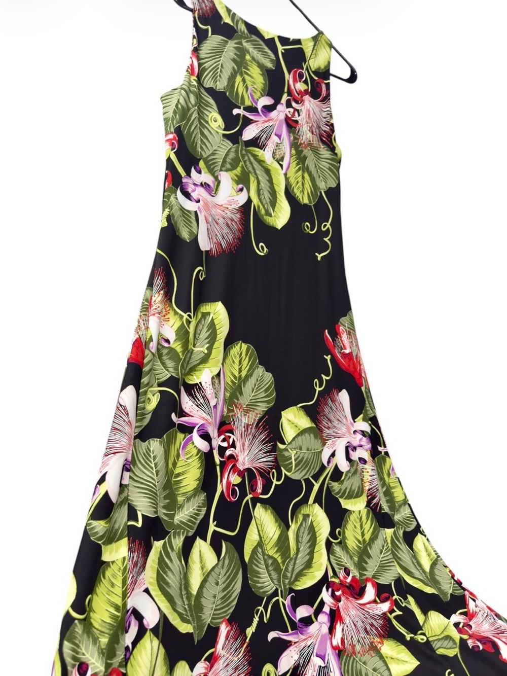 Tommy Bahama Sleeveless Maxi Dress Medium Floral Enchantment Stretch - Picture 10 of 15
